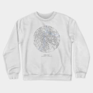 Rome map Crewneck Sweatshirt